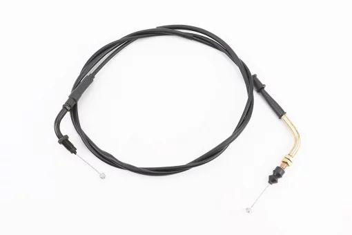 Трос газа 4Т-50cc (крепление верхнее с резьбой) (трос 197см; кожух 184см), FIX-305037