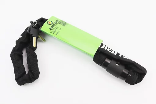 Замок протиугінний ланцюговий 1000х6мм під ключ, чорний 605, FIX-409614