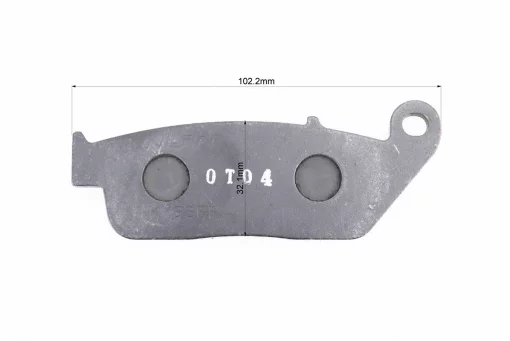 Loncin LX650DS/LX650-2A Гальмівні колодки (дискові) передні (одна сторона), FIX-507536