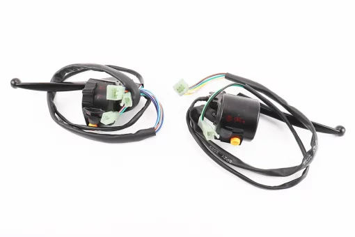 Блок кнопок на кермі лівий, правий к-кт із важелями (проводи з "фішками", під дзеркала М8) ALPHA, FIX-319075