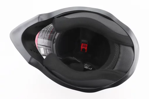 Шолом кросовий/ендуро/АТV зі склом BLD-819-7 L (59-60см), ЧОРНИЙ/СІРО-ЧЕРВОНИЙ, FIX-206657