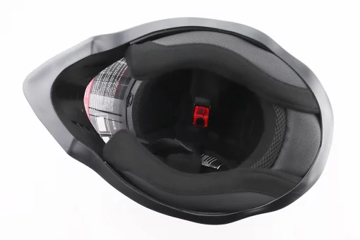 Шлем кроссовый/эндуро/АТV со стеклом BLD-819-7 L (59-60см), ЧЕРНЫЙ/ЖЕЛТО-ОРАНЖЕВЫЙ, FIX-206660