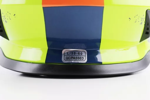 Шлем кроссовый/эндуро/АТV со стеклом BLD-819-7 L (59-60см), ЧЕРНЫЙ/ЖЕЛТО-ОРАНЖЕВЫЙ, FIX-206660