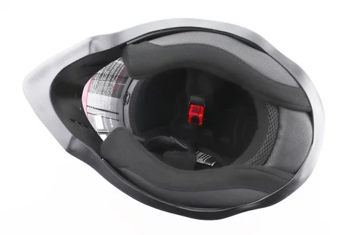 Шлем кроссовый/эндуро/АТV со стеклом BLD-819-7 М (57-58см), ЧЕРНЫЙ/ЖЕЛТО-ОРАНЖЕВЫЙ, FIX-206661