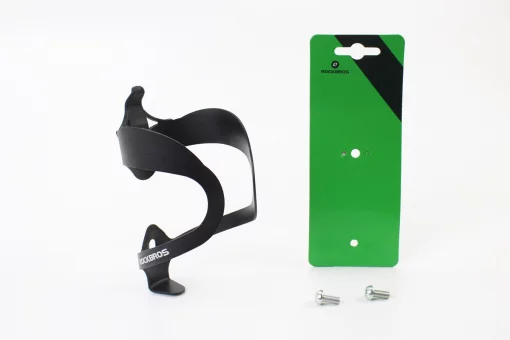 Флягодержатель алюминиевый, крепл. на раму, чёрный 2016-11СВК, FIX-409622