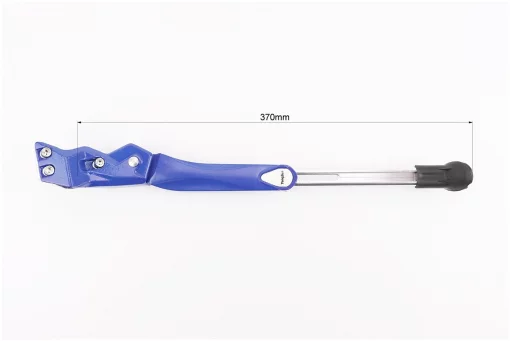 Подножка боковая задняя телескопическая для 24"- 29", крепление за перо рамы, алюминиевая, синяя, FIX-409634