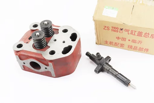 Головка цилиндра ZS1100 в сборе + форсунка, FIX-610096