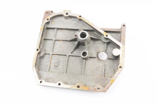 Кришка блока двигуна права (з боку заводного важеля), 9отв., чавун R190N/195NM Тип 1, (можливий наліт), FIX-603263