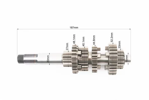 Loncin LX250GY-3 Коробка передач (два вала с шестернями) СВВ-250cc, FIX-507658