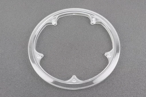 Защита шатуна на 5 отверстий 48Т, пластмассовая, прозрачная (без саморезов), FIX-208165