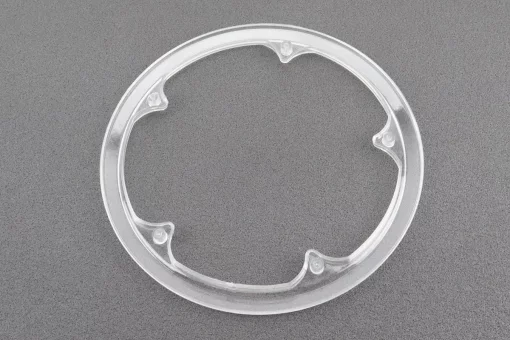 Защита шатуна на 5 отверстий 48Т, пластмассовая, прозрачная (без саморезов), FIX-208165