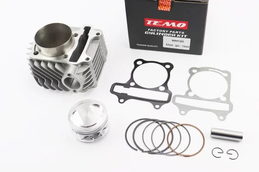 Цилиндр к-кт (цпг) WH180 62мм (высота цилиндра 69/90мм), (палец - 15мм), (см.фото размеров) Тайвань, FIX-310840