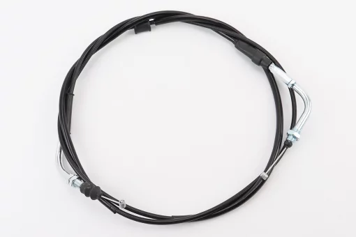 Трос газа 4Т-50cc (крепление верхнее с резьбой) (трос 207см; кожух 198см), FIX-305111