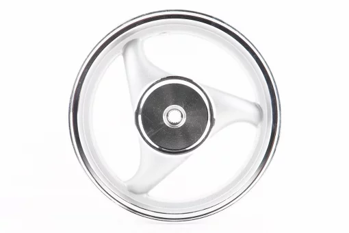 Диск задний литой MT2,50x12 Z19 для 4Т (бараб. торм., d-110мм) "3 луча" серый, FIX-306006