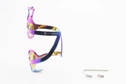 Флягодержатель алюминиевый, крепл. на раму, хамелеон BC107, FIX-409714