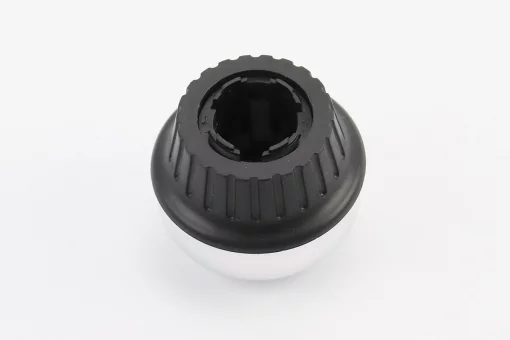 Механічний дзвінок вільного обертання, чорно-сірий, FIX-409720