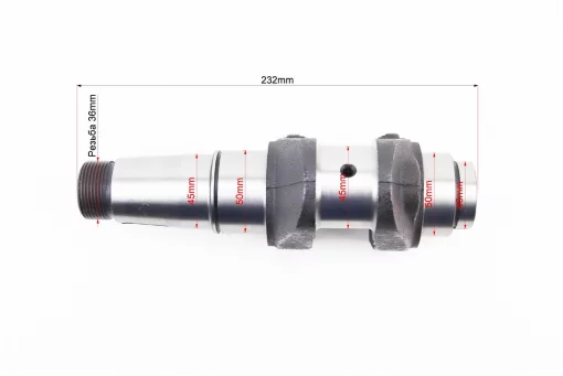 Коленвал R180NM с канавкой под ст. кольцо, FIX-603320