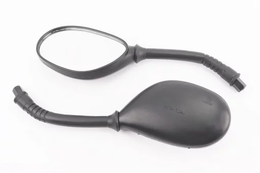Зеркала к-кт DIO- черные "капли", м8 "длинная ножка в чехле резиновом" (ССС - знак качества), FIX-998960
