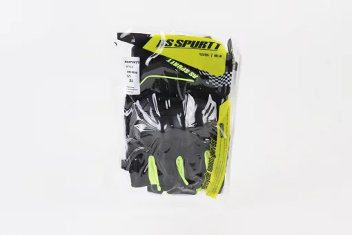 Перчатки мотоциклетные без пальцев XL-Чёрно-Салатовые, FIX-355102