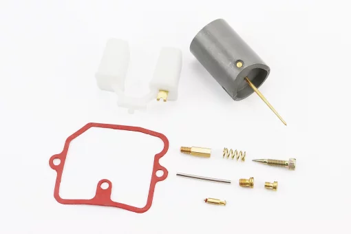 Ремонтний комплект карбюратора К68У (лівий), 9 деталей + поплавок, FIX-341139