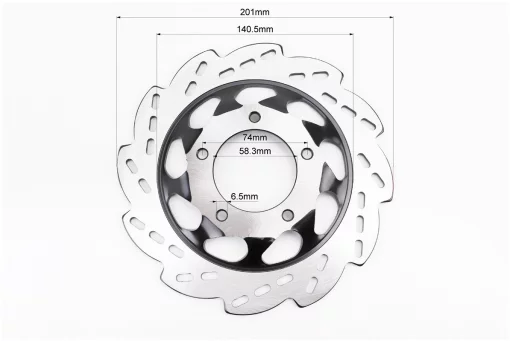 Диск тормозной передний MUSTANG-125, FIX-319334