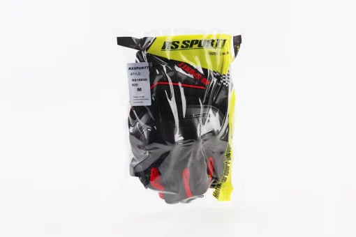 Перчатки мотоциклетные без пальцев M-Чёрно-Красные, тип 2, FIX-355107