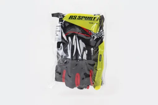 Перчатки мотоциклетные без пальцев XL-Чёрно-Красные, тип 2, FIX-355108