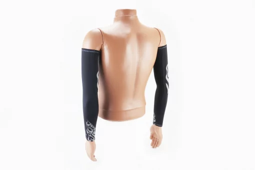 Рукав солнцезащитный к-кт 2шт, M-Чёрный с рисунком UV-M503B, FIX-355124