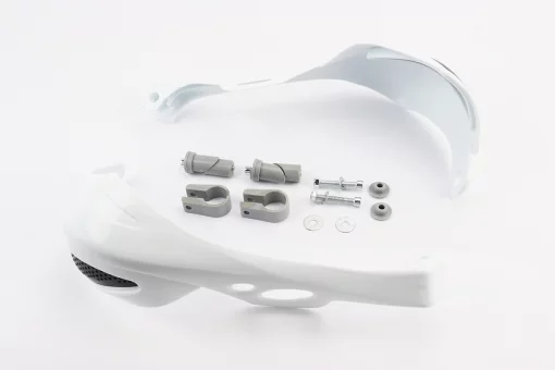 Захист для рук лів., прав. к-кт 2шт "MONSTER ENERGY" БІЛИЙ тип1, FIX-337029