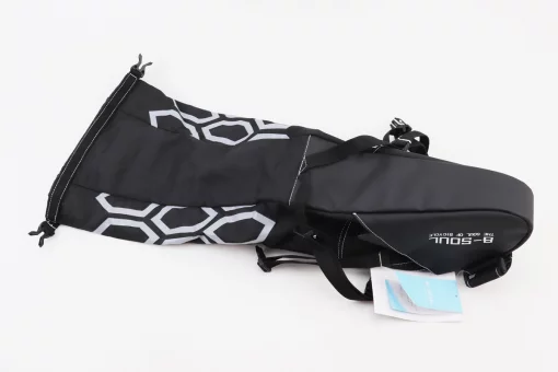 Сумка під сидіння (Bikepacking) 12L, кріпл. швидкознімне, чорно-сіра, FIX-409760