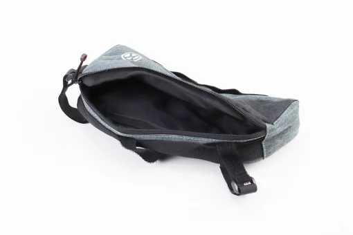 Сумка на раму 250х110х60мм, крепл. на липучке, серо-чёрная, FIX-409778