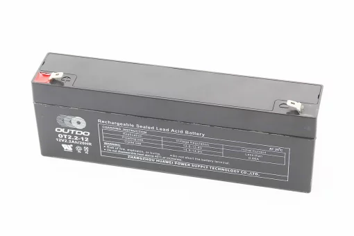 Акумулятор 12V2,2Ah OT2,2-12 кислотний (L178*W35*H61mm) для ДБЖ, іграшок та ін., FIX-348057