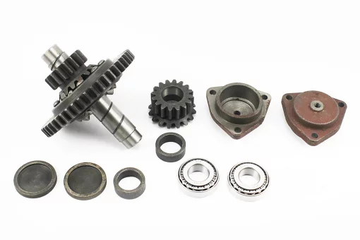 Диференціал у зборі Z-47, Z-16x16, Z-10 JR-Q12E (120-1) +підшипники 30205-2шт+кришка-2шт (можливий наліт), FIX-998977