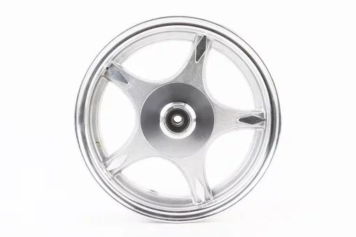 Диск передний литой MT2,50x10 d12mm (диск торм. 3 болта) "5 лучей" серый, FIX-306096