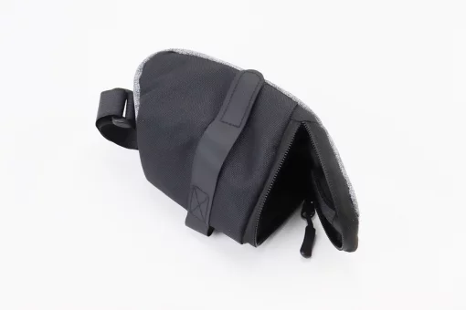 Сумка под сиденье, крепл. на липучке, чёрно-серая, FIX-409780