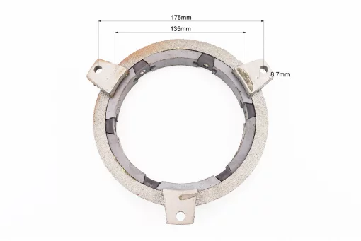 Шкив ремня вентилятора + магниты генератора R190N/R195NM (возможен налет), FIX-998996