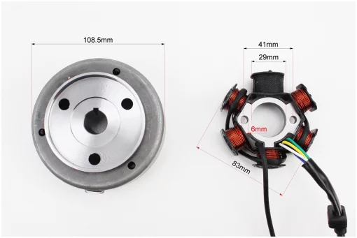 Магнето в сборе (на 6 катушек), FIX-320052