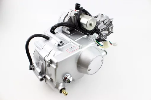 Двигатель мопедный в сборе 70куб (Delta) - "механика" (без надп. KANUNI), FIX-307044