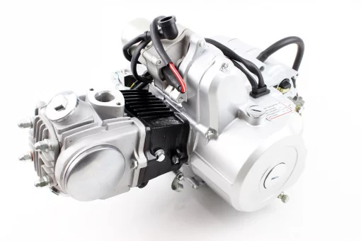 Двигатель мопедный в сборе 70куб (Delta) - "механика" (без надп. KANUNI), FIX-307044