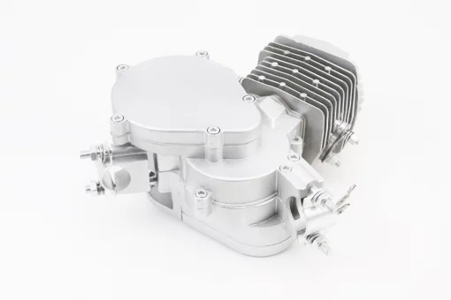 Двигатель велосипедный 2Т + комплект для установки, СЕРЫЙ, FIX-307053