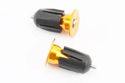 Заглушки руля, алюминиевые, золотистые к-кт, FIX-409808