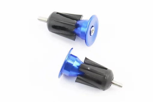 Заглушки руля, алюминиевые, синие к-кт, FIX-409810