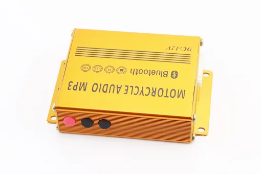 АУДИО-блок (Bluetooth, МРЗ-USB/SD, FM-радио, пультДУ, сигнализация) + колонки 2шт (черные), FIX-337127