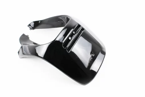 Honda LEAD AF-20 пластик - передній верхній "дзьоб-підклювник", ЧОРНИЙ, FIX-329072