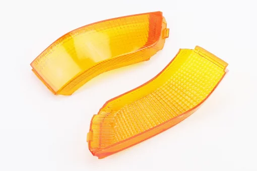 Honda DIO AF-18 "стекло"- поворотов задних к-кт 2шт, желтые, FIX-329080