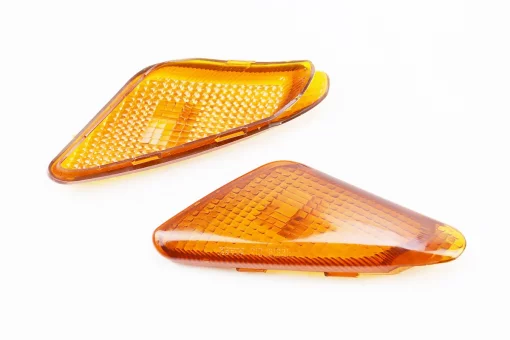 Yamaha JOG ARTISTIC "стекло"- поворотов передних к-кт 2шт, желтые, FIX-329082