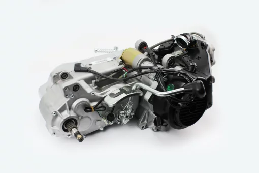 Двигатель для квадроцикла (вариаторный) с редуктором задней передачи в сборе 150куб, FIX-307058