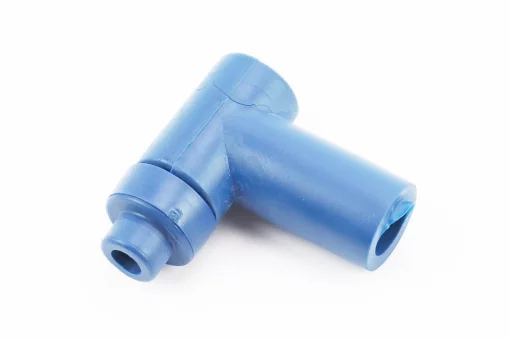 Колпачок свечной "люлька" 90град СИНИЙ "силикон" малый, Тип 1, FIX-337181