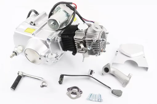 Двигун мопедний в зборі 70куб (ALPHA) - "механіка", FIX-307096