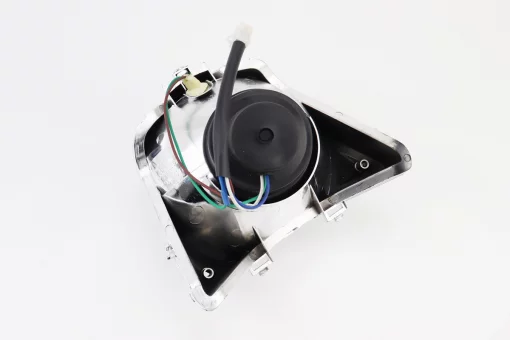 УЦІНКА Фара передня в зборі, тип. 1 (роз'єм малий "мама") (дефект скла + тріщини, див. фото), FIX-508228